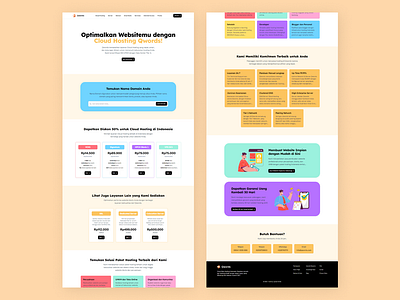 Hostider - Hosting Provider Landing Page