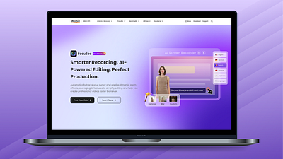 focusee banner https://focusee.imobie.com/?ref=homepagead branding graphic design ui