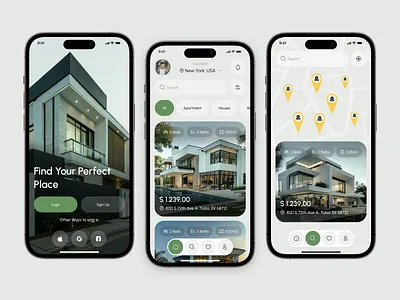 Real Estate Mobile App agent apartment rent app design bey home booking building company home home rental house mobile mobile app property app property sell real estate real estate app real estate design rent saas design ui