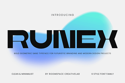 Runex – Modern Bold Expanded Sans Serif Font bold branding design display graphic design illustration logo luxury magazine modern packaging sans serif typography