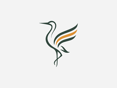 Heron logo creative heron logo heron heron brand heron design heron logo heron logo design logo minimal heron logo