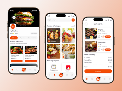 Food Delivery Mobile App Design app design best app design best food burger cooking delivery app delivery service fast food food and drink food delivery food delivery mobile app food order meal app ui mobile mobile app order food ordering pizza restaurant app restaurant delivery ui design