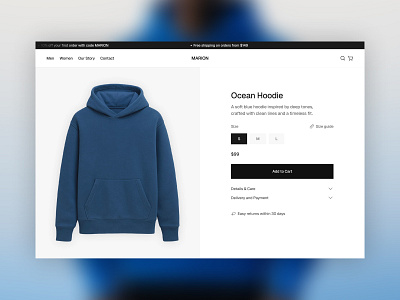 Ecommerce Website Template | Product Card animation branding design ecommerce first screen hero section landing page product card ui web design
