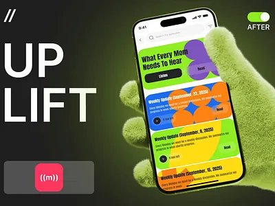 Streaming Mobile iOS App Redesign android app app design concept app design template app interface dashboard dashboard design design ios mobile mobile ui modern design online product design social media streaming ui uiux uplift ux