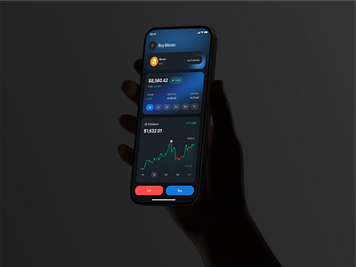 Crypto Mobile App UI/UX crypto app crypto app ui crypto app ux crypto application crypto bank crypto banking app crypto mobile app investment app mobile app mobile ui mobile ux product design web design