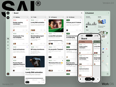 AI Board graphic design