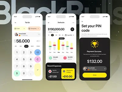 crypto currency wallet mobile ui design blockchain clean crypto portfolio crypto wallet cryptocurrency cryptocurrency app digital wallet finance minimal mobile mobile app modern ui wallet app