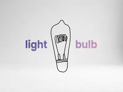 Light bulb animation