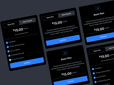 Pricing Component component designsystem minimal scalable