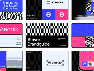 Brand Guide for a Software Engineering Company brand book brand guide brand guidelines brand identity brand visual branding logo logo book logo design logotype saas software visual identity