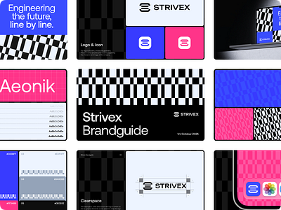 Brand Guide for a Software Engineering Company brand book brand guide brand guidelines brand identity brand visual branding logo logo book logo design logotype saas software visual identity