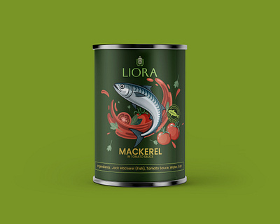 Mackerel packaging, tin label design fish fish tin design food food branding food design food logo label design label packaging mackerel packaging mathca design sushi sushi logo tin design tin label design tin packaging