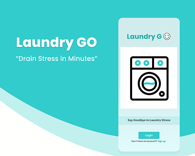 Laundry Go: User-Centric Digital Laundry App branding case study design thinking graphic design laundryapp mobile app service design smart living ui design ux design