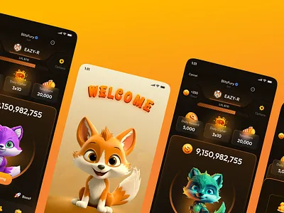 Tap Game - Gambling App app betting casino casino app clicker game crypto app gambling game app gaming mini app mobile casino mobile gambling mobile game p2e tap game tap2earn tapping game telegram bot telegram game telegram tap game ui