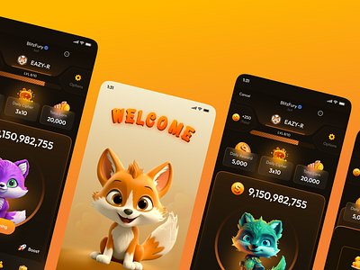 Tap Game - Gambling App app betting casino casino app clicker game crypto app gambling game app gaming mini app mobile casino mobile gambling mobile game p2e tap game tap2earn tapping game telegram bot telegram game telegram tap game ui