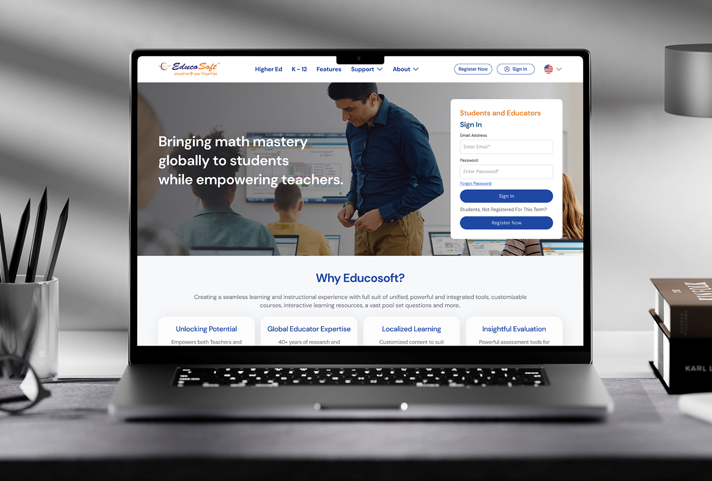 EducoSoft — Redefining Digital Learning Through UX Innovation creativeagency designbytentackles designsystem edtech lmsdesign onlinelearning responsivedesign uiuxagency uiuxdesign usability userexperience userinterface uxcasestudy uxresearch webappdesign