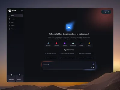 AI Crypto Chat Platform ai ai chatbot ai operator ai platform ai product ai production artificial inteligence chat chatgpt claude deepseek grok open ai platform product startup ui ux web website