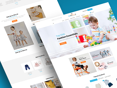 👶 Borcelle — Kids Fashion Essentials babyshop ecommerce fashiondesign kidsfashion kidswear onlinestore shopdesign uiux webdesign