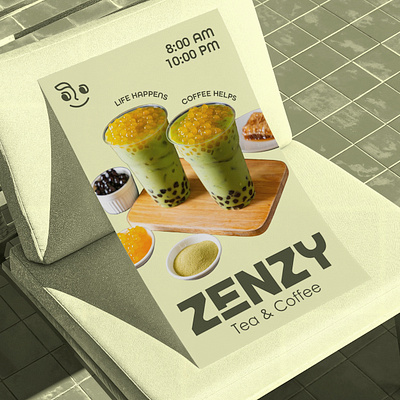 ZENZY BRAND IDENTITY branding design graphic design illustration logo logo design vector
