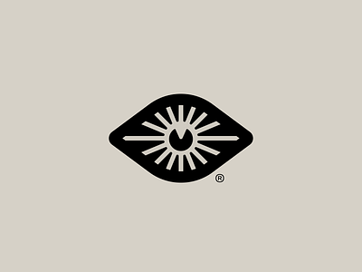 VISIONARY brand eye growth icon iconography identity leader light logo logomark mark minimal ocular shine startup tech ui vc venture vision