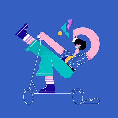 Quirky Characters for Global Talent HQ app branding design graphic design illustration logo typography ui ux vector