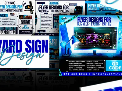 YARD SIGN DESIGN billboard billboard design carousel design carousels dj flyer flyer gfx design gfx habib graphic design instagram post meta motion flyer motion graphics post design poster deisgn yard sign