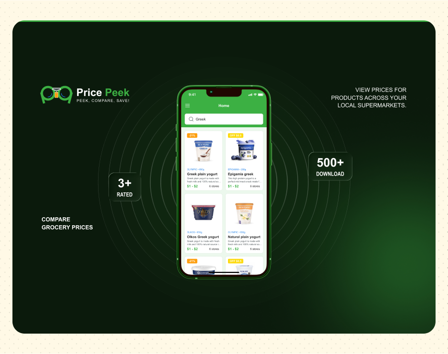 Price Peek app app concept ecommerce latest ui ui