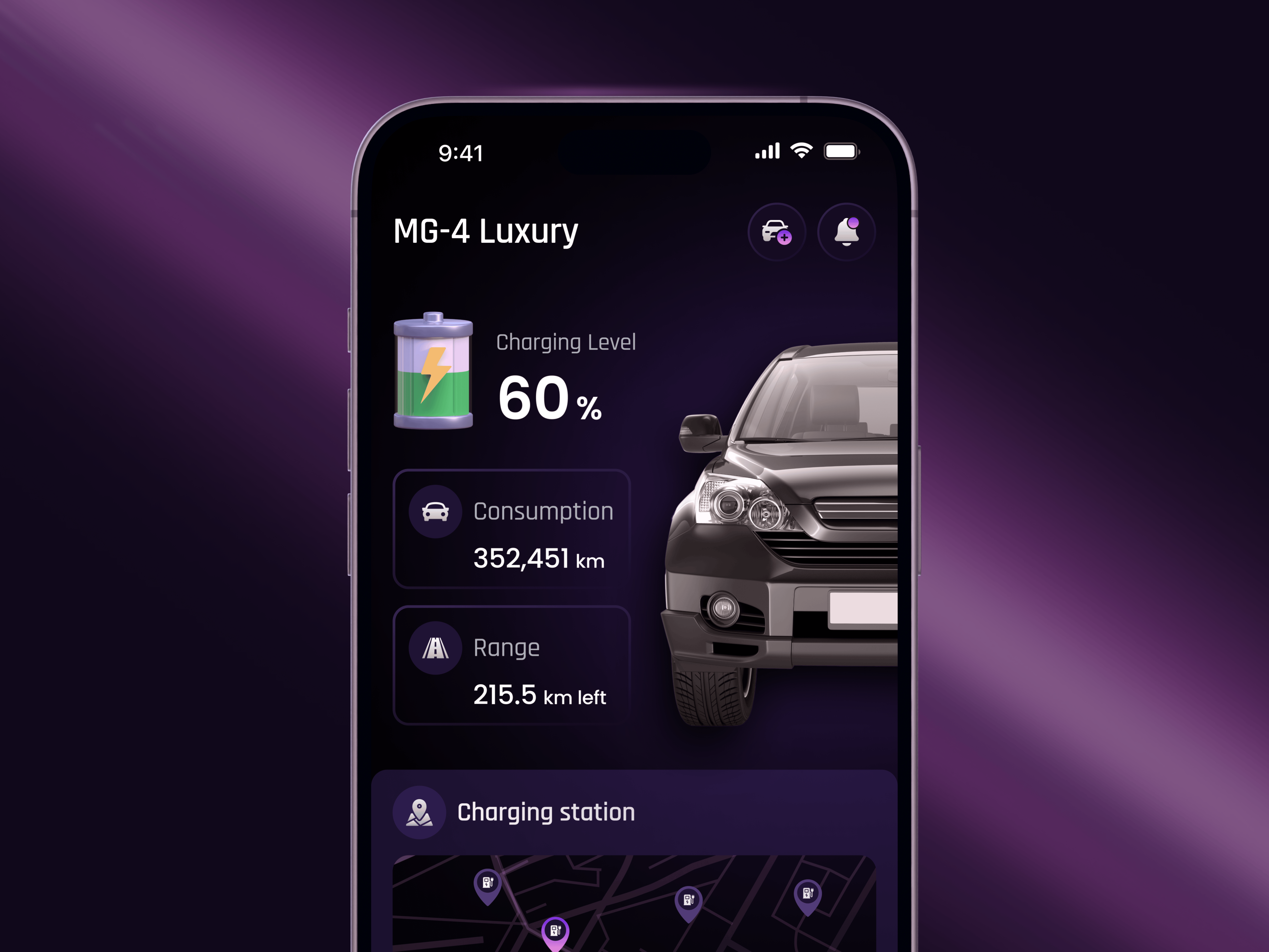 EV Charging Mobile App animation app design charger charging ev charging ev charging app ev management evapp home screen ios mobile app design mobile application mobileapp modern product design saas saas dashboard ui animation ux web