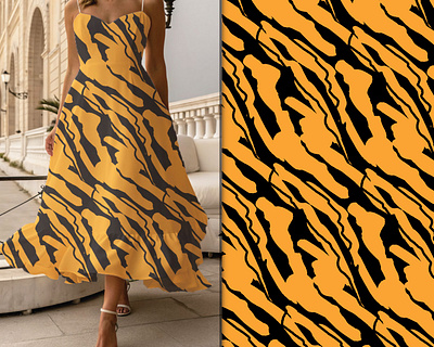 Fashion Dress Pattern branding custom pattern fasion graphic design pattern print vector