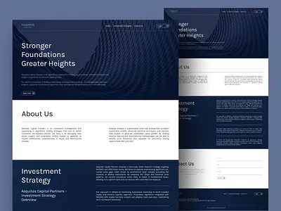 💼 Clarity in Capital: A Minimalist UI/UX Approach 💼 branding design logo ui ux