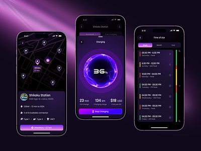 Mobile App Design for Electra EV Charging App car charging ev ev app ev charging ev charging app ev charging station ev management evapp evcharging mobile app mobile app animation mobile app design mobile application mobile ui product design saas dashboard ui animation uiux