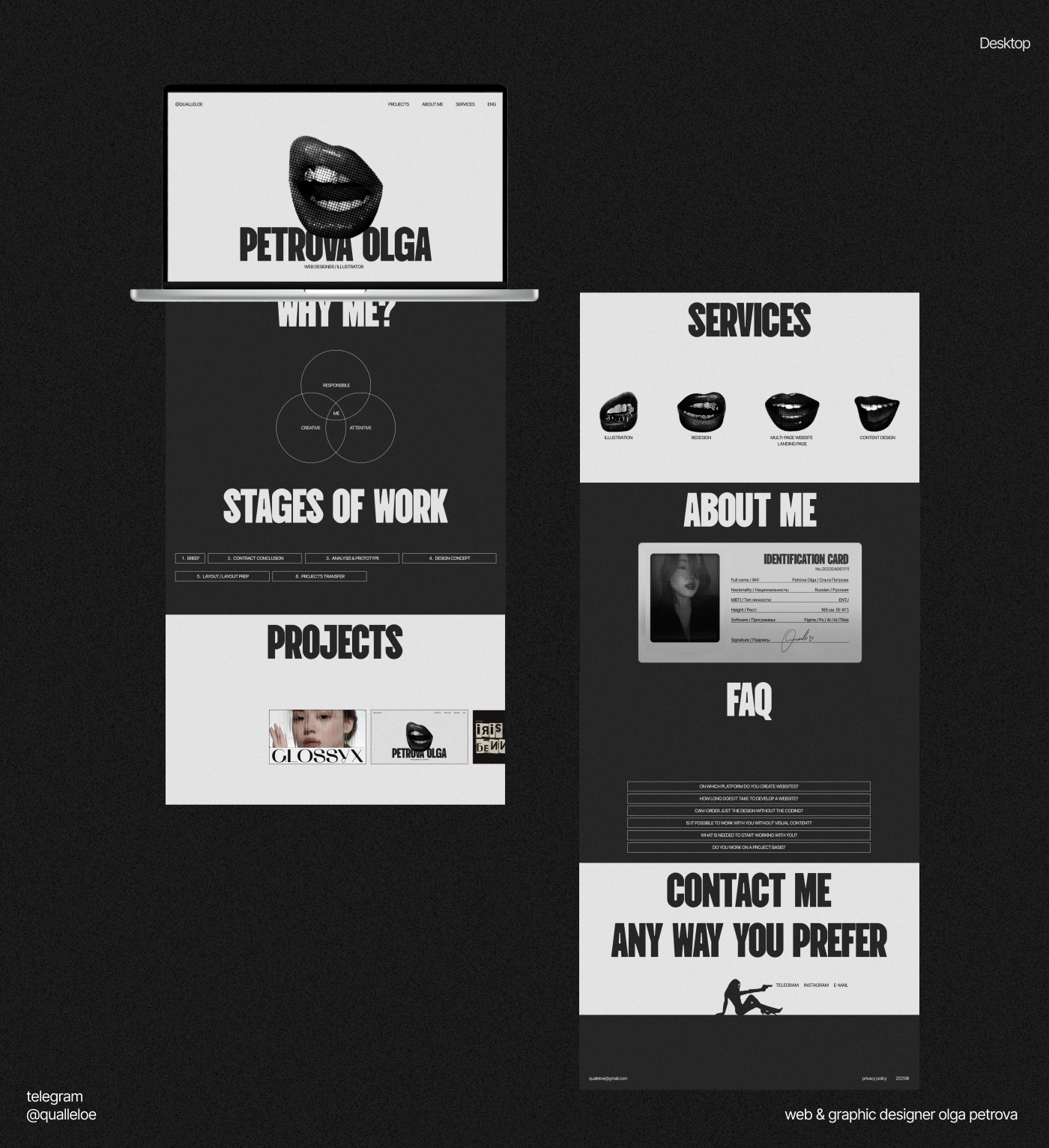 portfolio website / web design design graphic design portfolio website ui ui ux web design website
