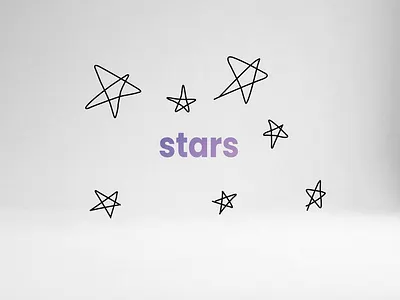 Stars | Hand-drawn Icon Animation animation design graphic design illustration motion graphics