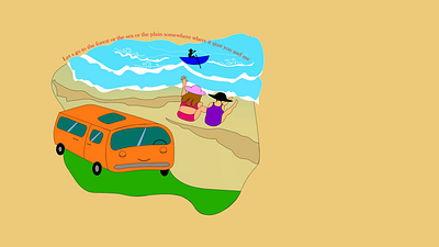 Orange Van — A Travel Story on a Tee