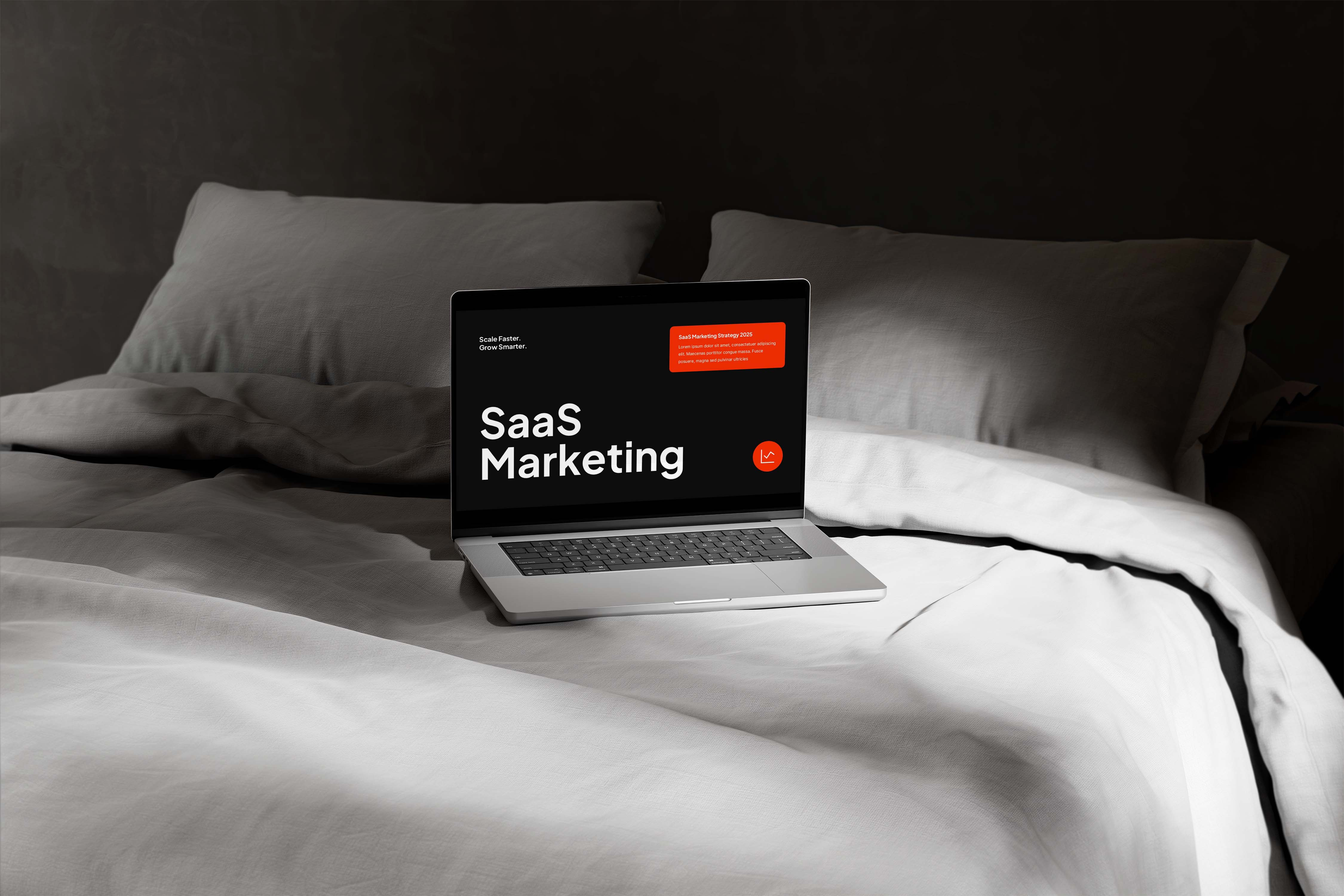 2025 SaaS Marketing Pitch Deck Presentation software