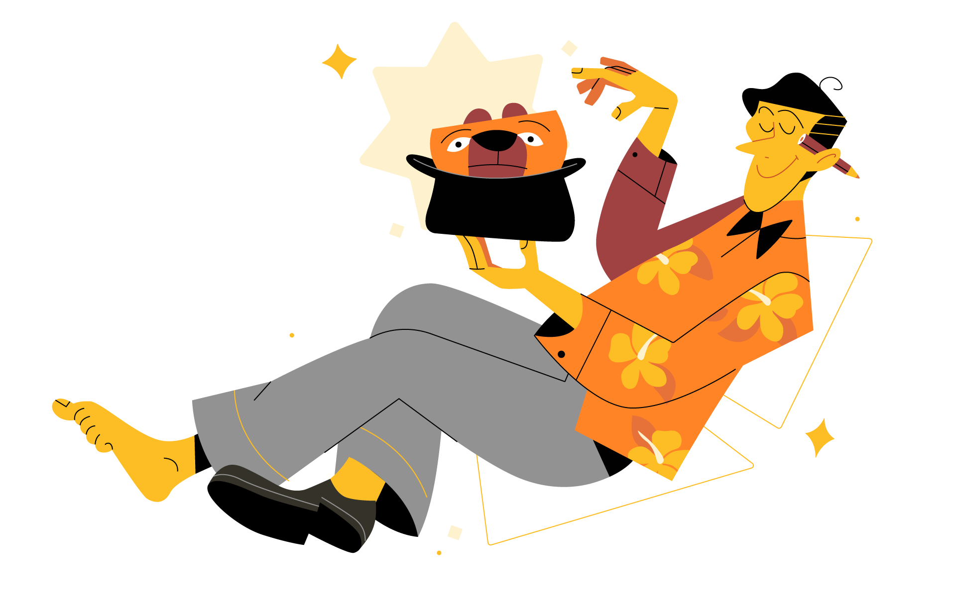 Example of It's no trick - It's NotBear Collective.