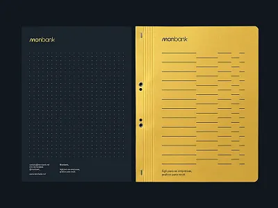 MONBANK® Visual Identity branding business card corporate design download folder identity logo mockup mockups paper premium psd stationery template typography