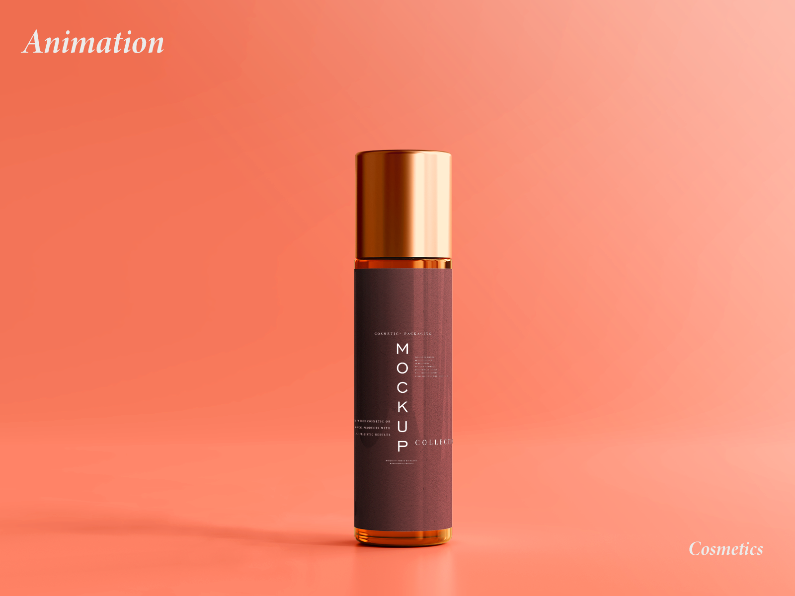 Cosmetics Product Animation – Motion Design for Beauty Branding motion graphics reel