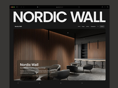 Nordic Wall Theme for Publii CMS cms design publii themes ui uiux webdesign webdevelopment website wordpress