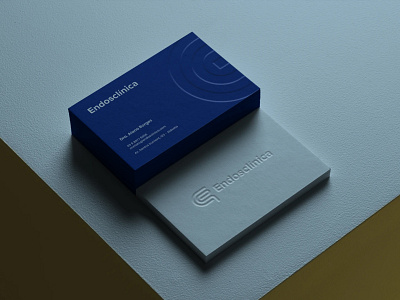 ENDOSCLÍNICA Visual Identity branding business card corporate design download identity logo mockup mockups psd stationery template typography