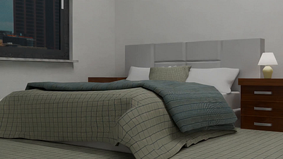 Bedroom 3d_animation 3d animation 3d bedroom bedroom bedroom tour cozyroom home decor interior design roomstyle sofa tv setup