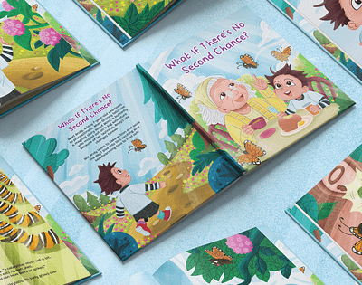Children's Book Design - What If There's No Second Chance book cover book design children book digitalillustration illustration kidlit kidlitart