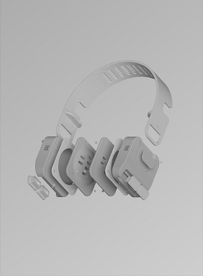 SOUNDBOY 3d b3d blender blender3d design headphones illustration render