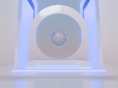 Pearl 3d 3d render animation blender branding commercial day and night environment fantasy motion graphics particles pearl render website banner white design