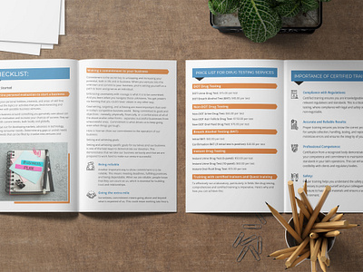 Ebook Design & Content for ‘How to Start a Drug Testing Business adobe indesign amazon epub book design business guide canva design content writing dna testing guide drug testing business ebook design ebook formatting ebook layout graphic designer health industry ebook kdp formatting lab startup ebook layout design professional layout rint ready ebook startup ebook