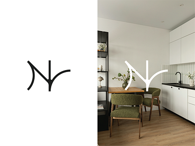 NR 2025 branding design graphic design illustration logo logo nr minimal logo minimalism monogram logo nr typography vector