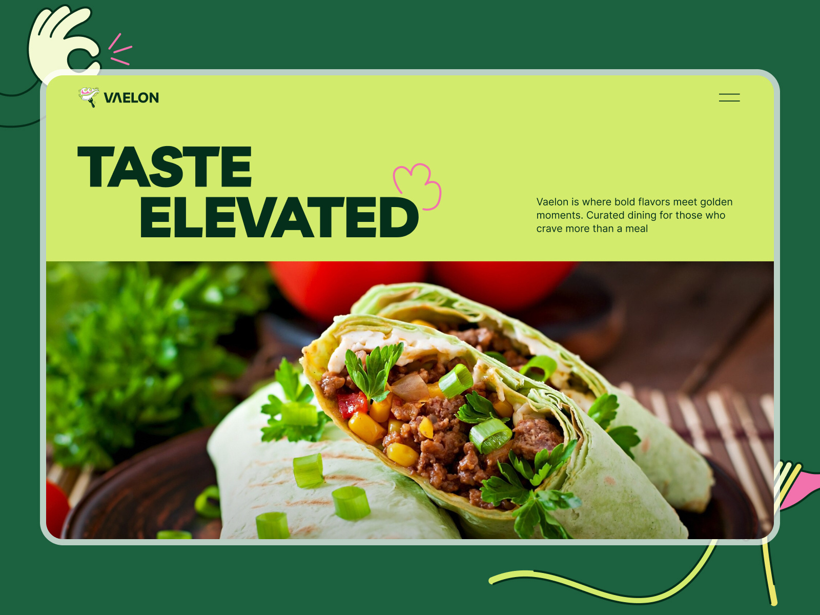 Vaelon — Food & Restaurant WordPress Theme agency theme creative studio culinary theme design design agency drag and drop food beverage premium theme responsive design restaurant theme wordpress wordpress theme