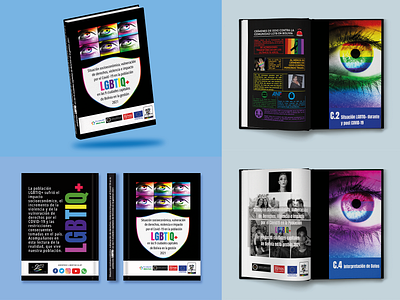 LGBTIQ+ Book branding design graphic design illustration typography