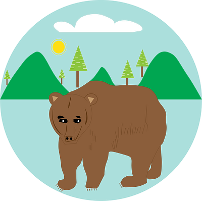 Bear Logo Submission design graphic design illustration logo vector