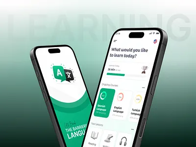 Smart AI Language Learning App Concept (UX/UI) ai app ai app design ai language learning app ai mobile app design android app app dashboard app interface app ui clean ai app design clean ui educational app global app ios app language language app learning app design minimal design netro netrosystems uiux